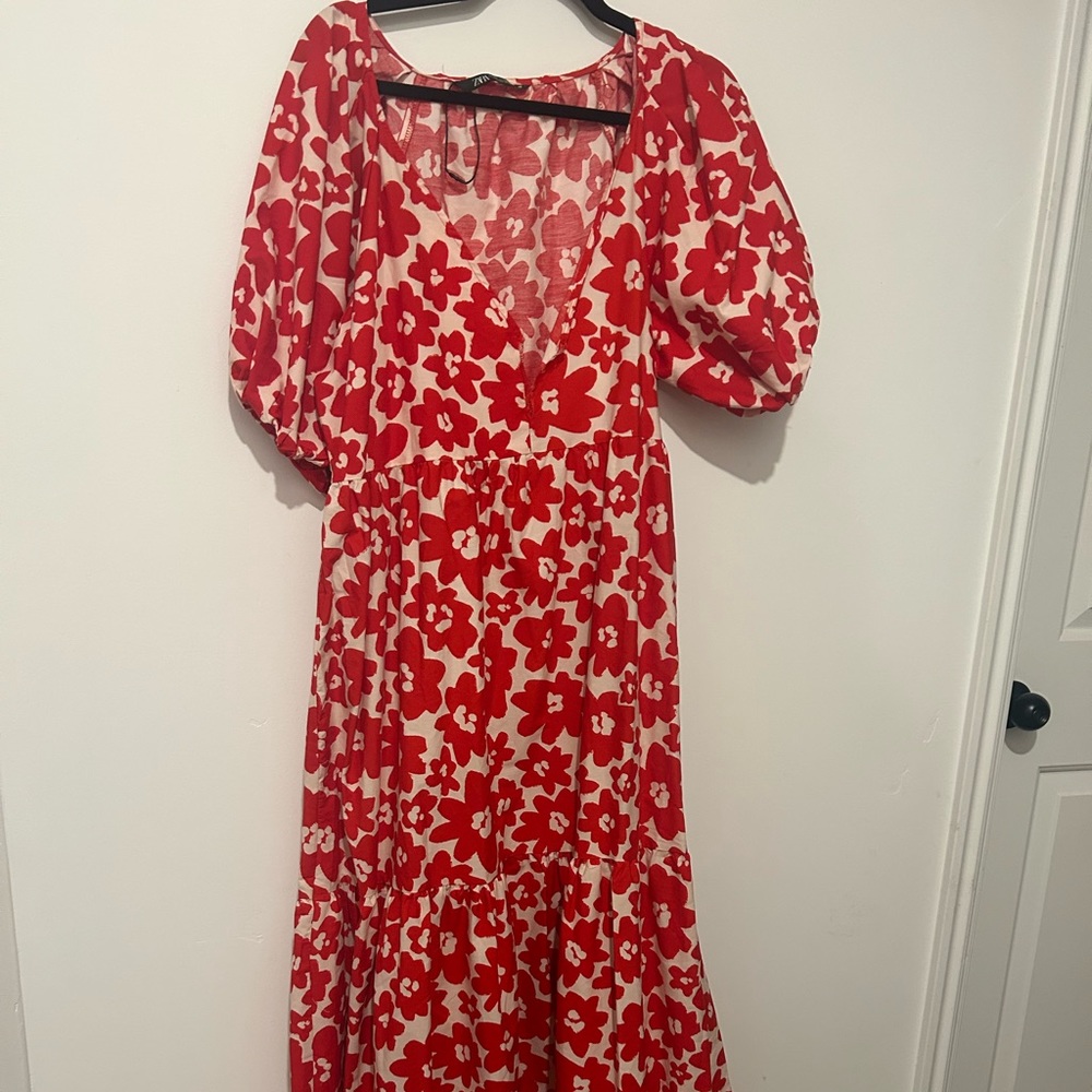 Red Zara Dress
